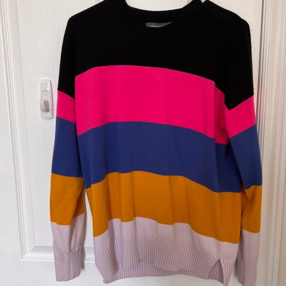 FRENCH CONNECTION Colour Block Sweater - Picture 2 of 3